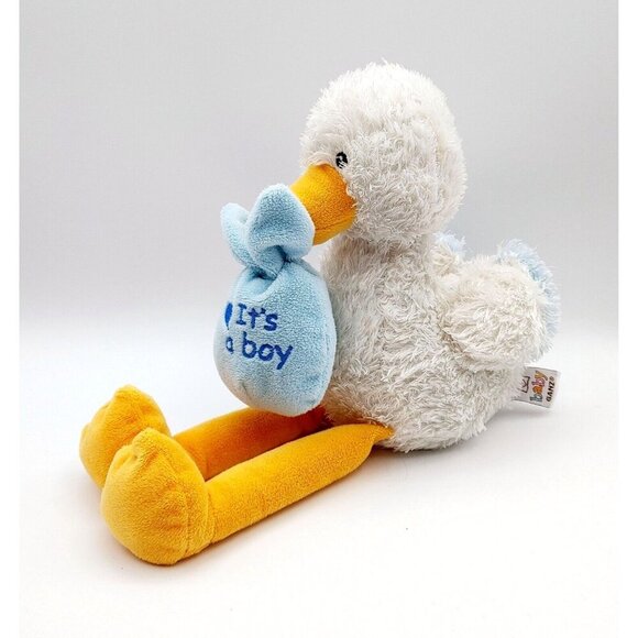 Ganz Baby It's a Boy Stork Plush 13" Bird Stuffed Animal - Picture 2 of 5